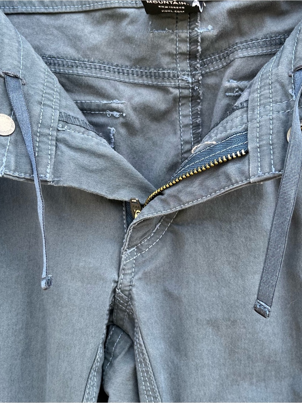 Kuhl 4 Short Splash Roll Up Pant Metal Blue - Granola Gorpcore - Picture 10 of 11